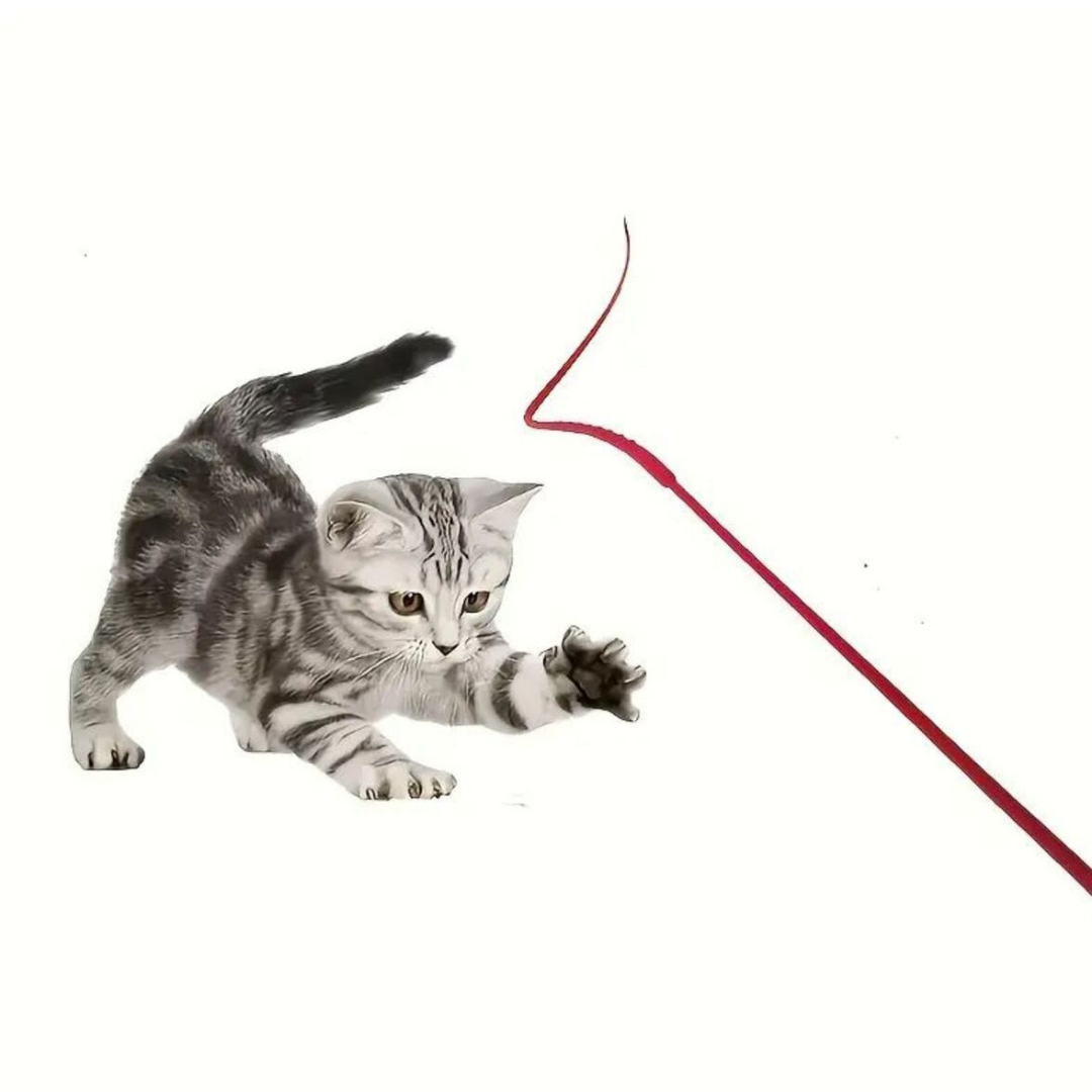 VetriOlta - Delirten Çubuk Pati Çeker Silikon Kedi Oltası