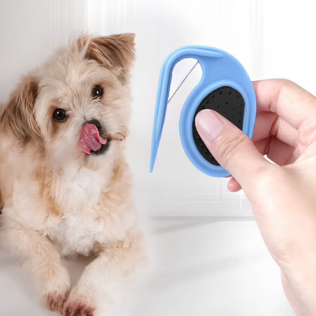 Kedi/Köpek Kıtık Açıcı-Kesici Jiletli Tarak - İKİLİ SET