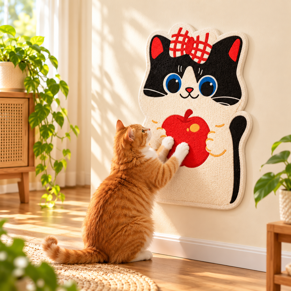 VetriScratch™ Duvara Yapışan Kedi Tırmalama Pedi