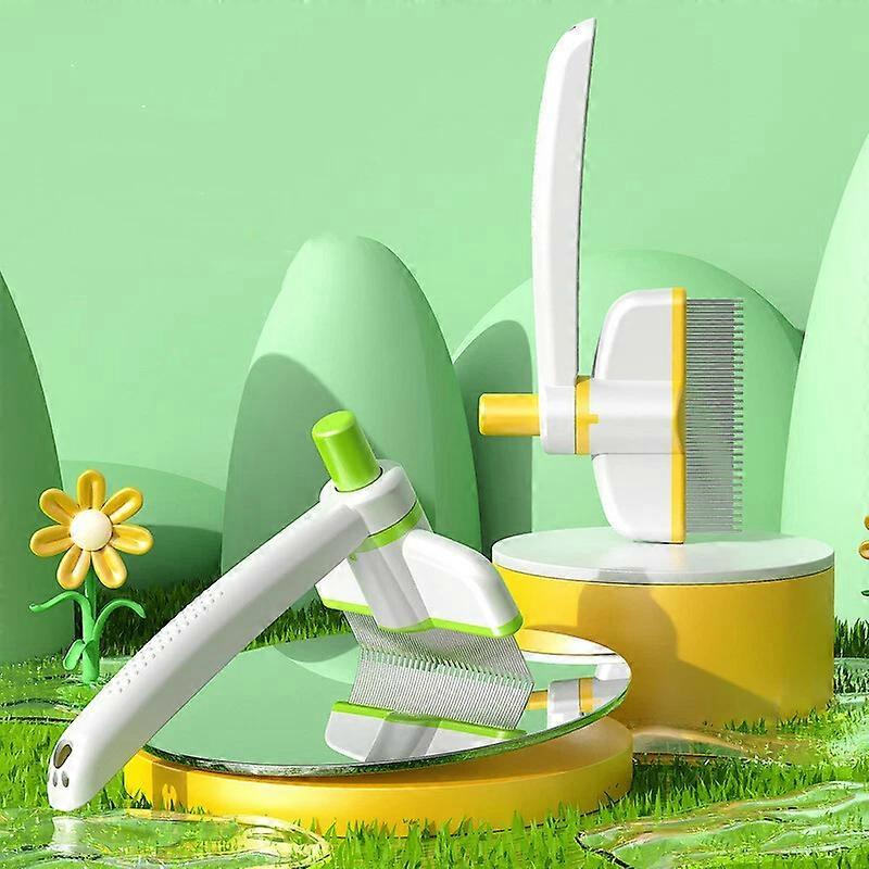 VetriComb360 - Döner Başlıklı Kedi Köpek Tarağı