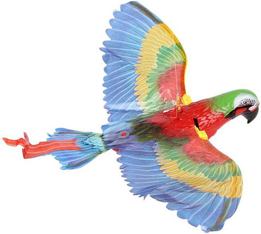 Sesli Kanat Çırpan Uçan Kuş Oyuncak – Gerçekçi Kartal Modeli