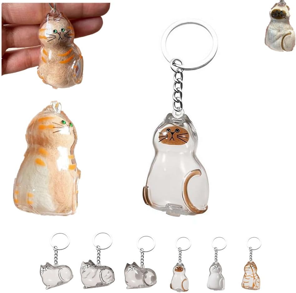 VetriPaw Kedi Temalı Anı Anahtarlığı