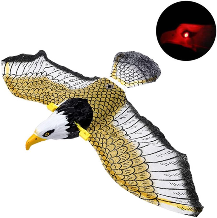 Sesli Kanat Çırpan Uçan Kuş Oyuncak – Gerçekçi Kartal Modeli