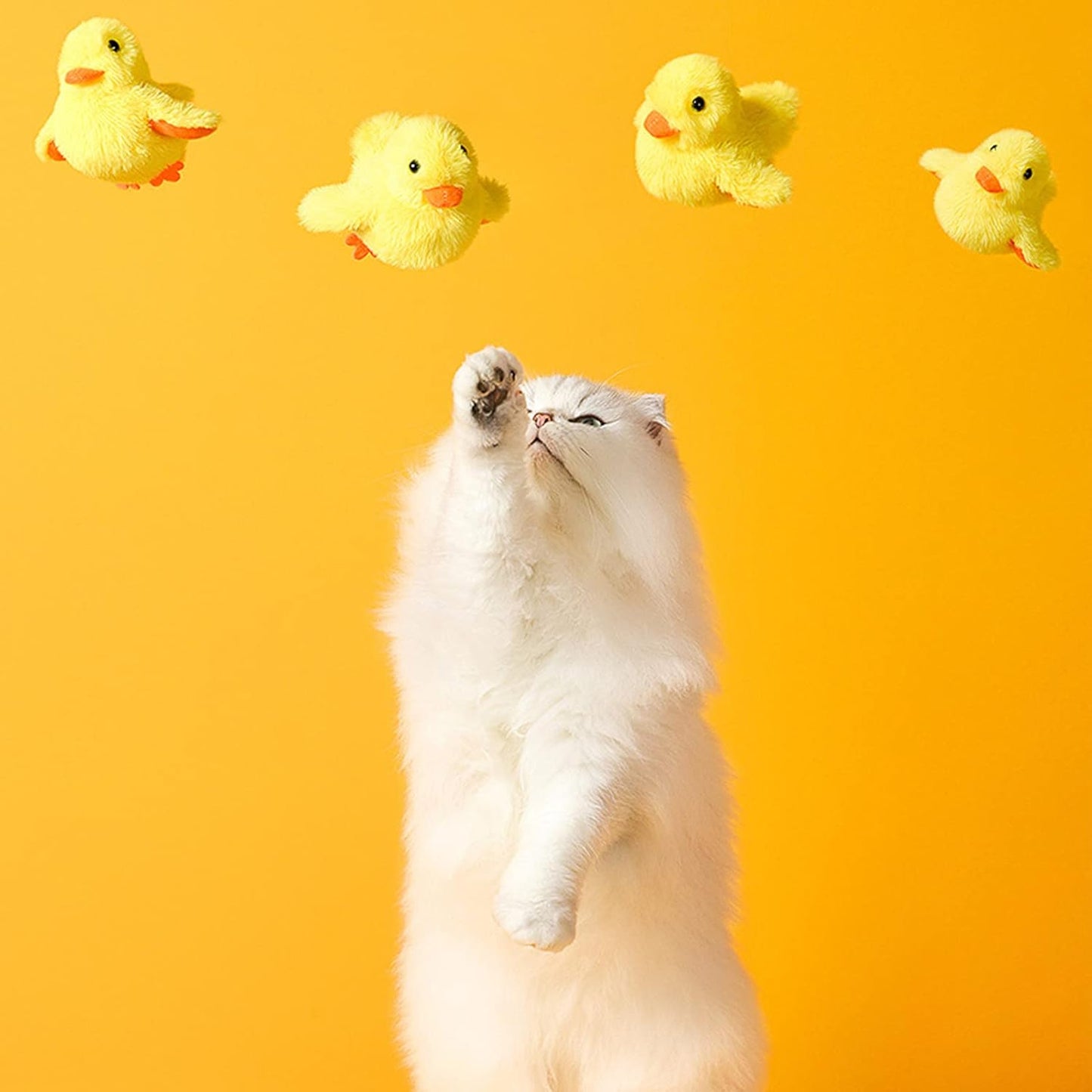 VetriWing Catnip’li İnteraktif Şarjlı Ördek Oyuncağı