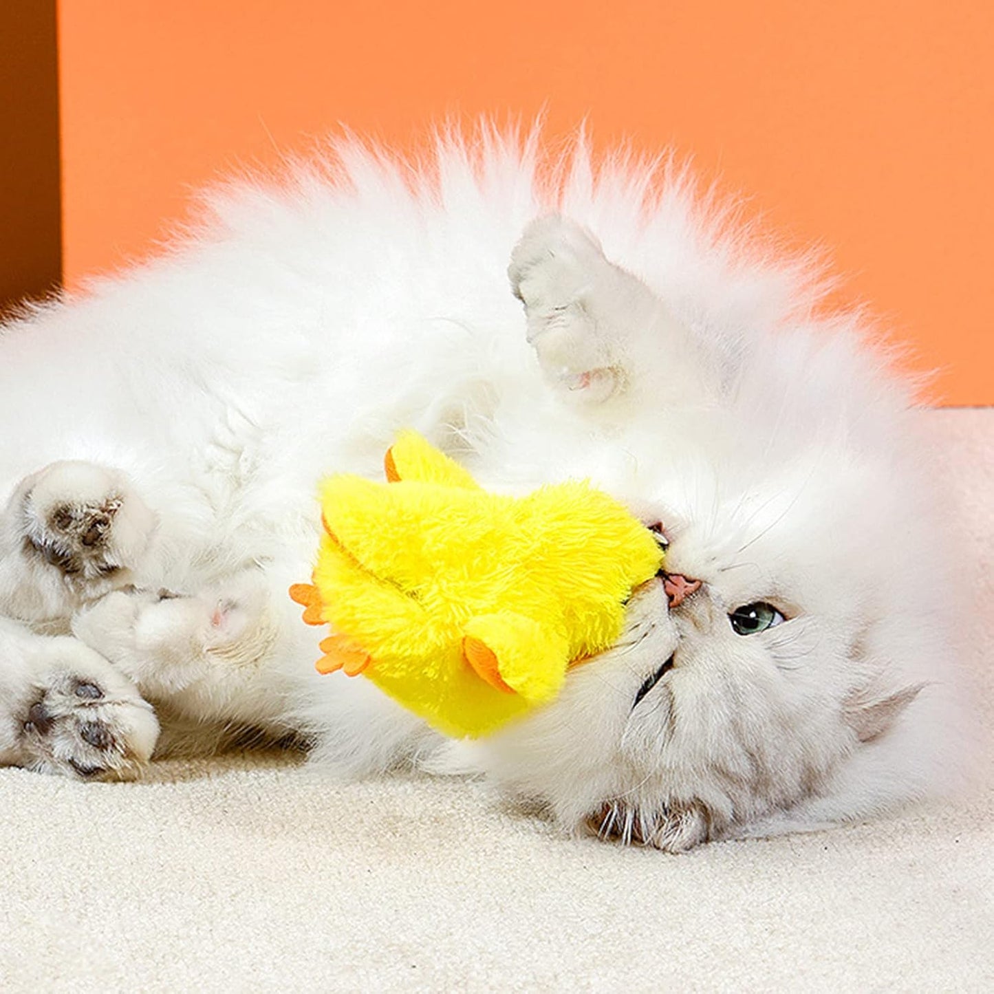 VetriWing Catnip’li İnteraktif Şarjlı Ördek Oyuncağı