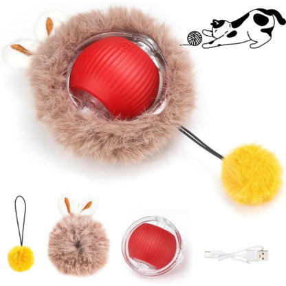 VetriPlay PurrBall – Şarjlı Otomatik Hareketli Kedi Oyuncağı