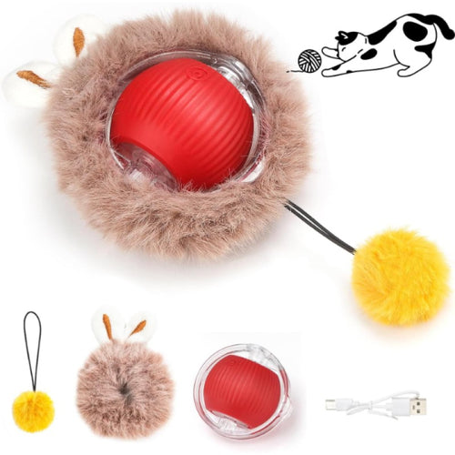 VetriPlay PurrBall – Şarjlı Otomatik Hareketli Kedi Oyuncağı