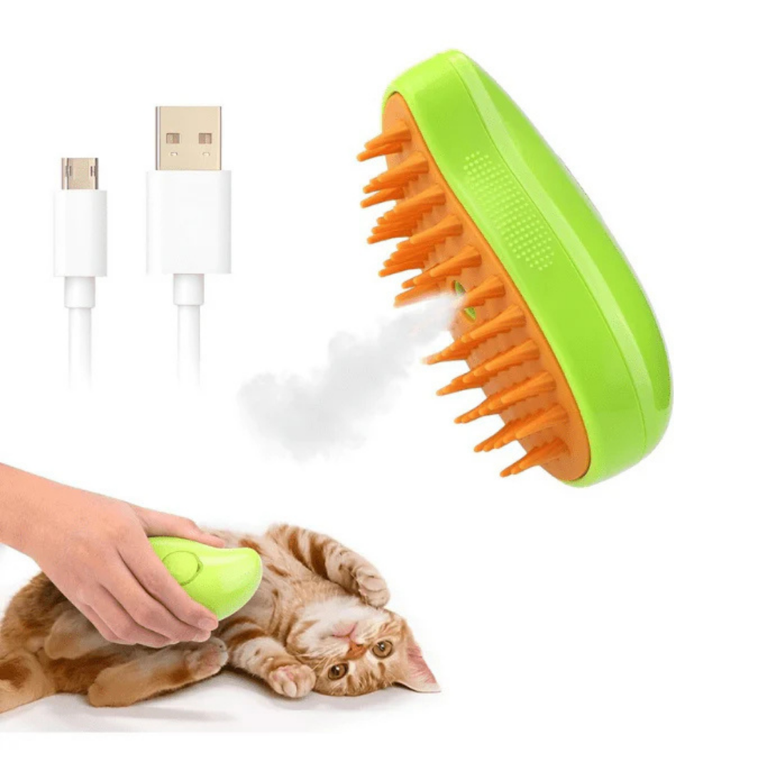 VetriLexe Brush – Silikon Masajlı Tüy Toplama Tarağı