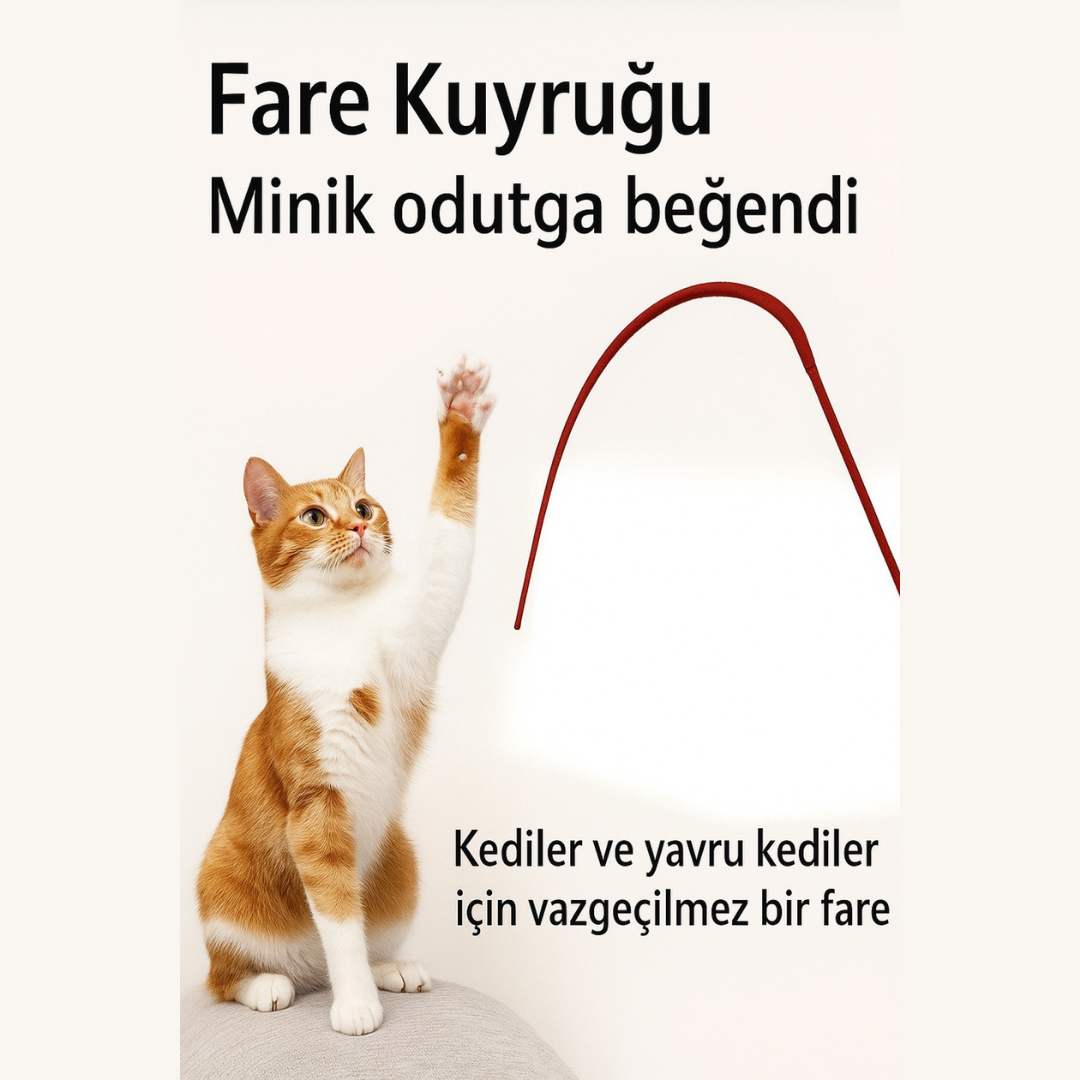 VetriOlta - Delirten Çubuk Pati Çeker Silikon Kedi Oltası