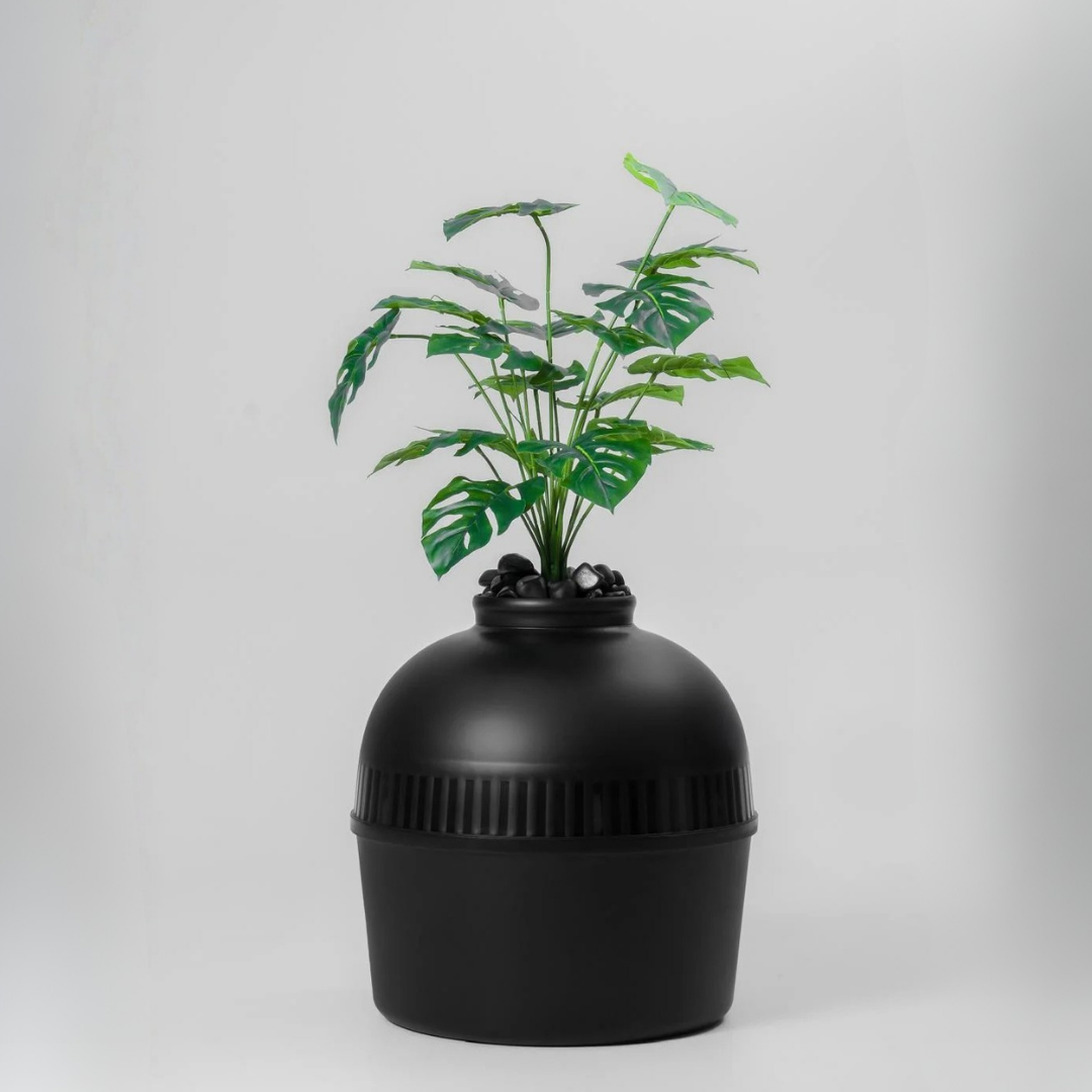 VetriHome Dekoratif Kedi Tuvaleti/Evi Siyah