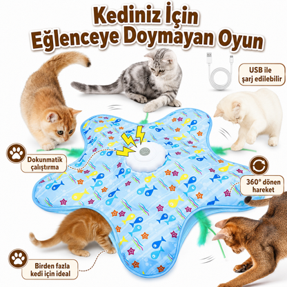 VetriHunt 3 Modlu Otomatik Saklambaç Kedi Oyuncağı