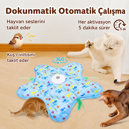 VetriHunt 3 Modlu Otomatik Saklambaç Kedi Oyuncağı
