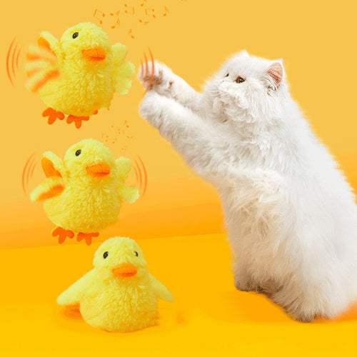 VetriWing Catnip’li İnteraktif Şarjlı Ördek Oyuncağı