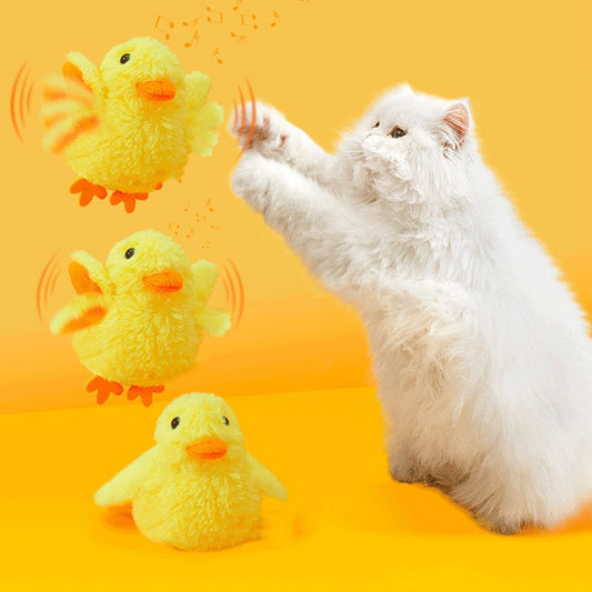 VetriWing Catnip’li İnteraktif Şarjlı Ördek Oyuncağı