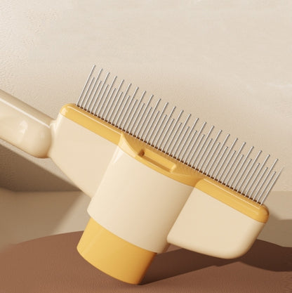 VetriComb Tek Tıklama Kedi & Köpek Tüy Toplama Tarağı