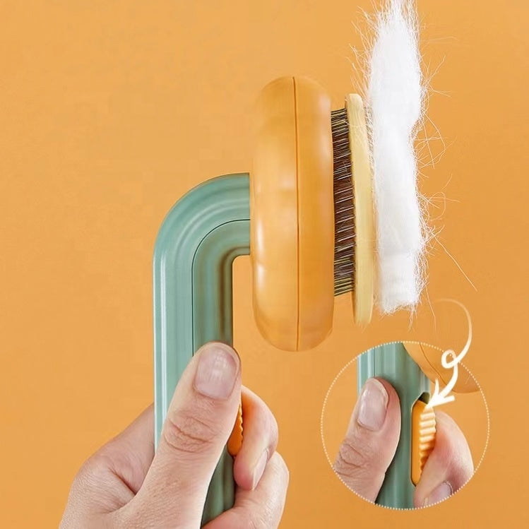 VetriPump Bal Kabağı Kedi & Köpek Tüy Toplama Tarağı