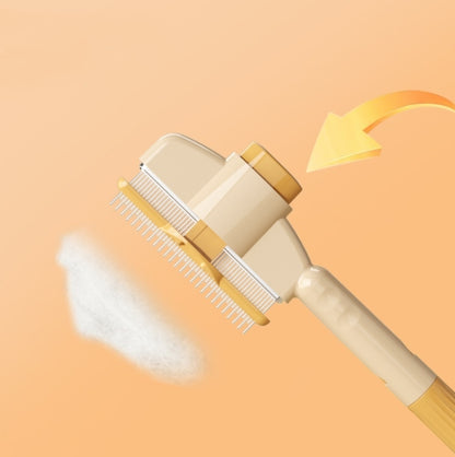 VetriComb Tek Tıklama Kedi & Köpek Tüy Toplama Tarağı