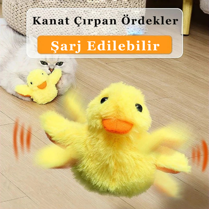 VetriWing Catnip’li İnteraktif Şarjlı Ördek Oyuncağı
