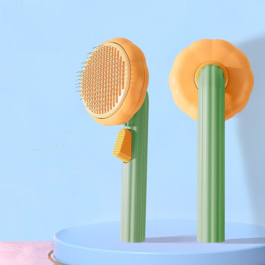 VetriPump Bal Kabağı Kedi & Köpek Tüy Toplama Tarağı