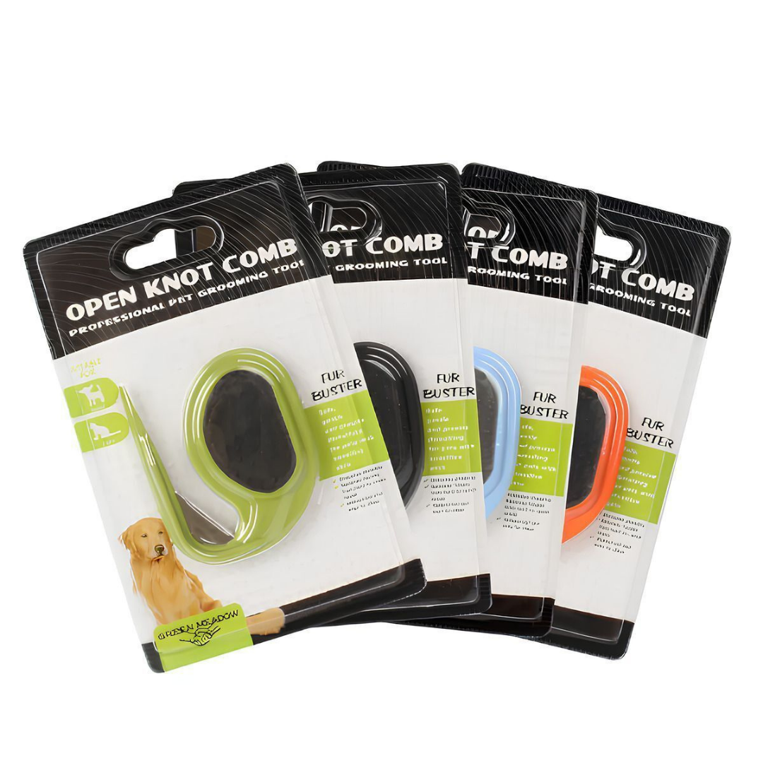 Kedi/Köpek Kıtık Açıcı-Kesici Jiletli Tarak - İKİLİ SET