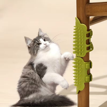 Silikon Kedi Kaşıma Fırçası
