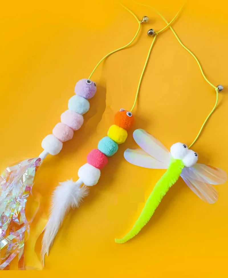 VetriCatch- Elastik Yapışkanlı Kedi Oyun Oltası