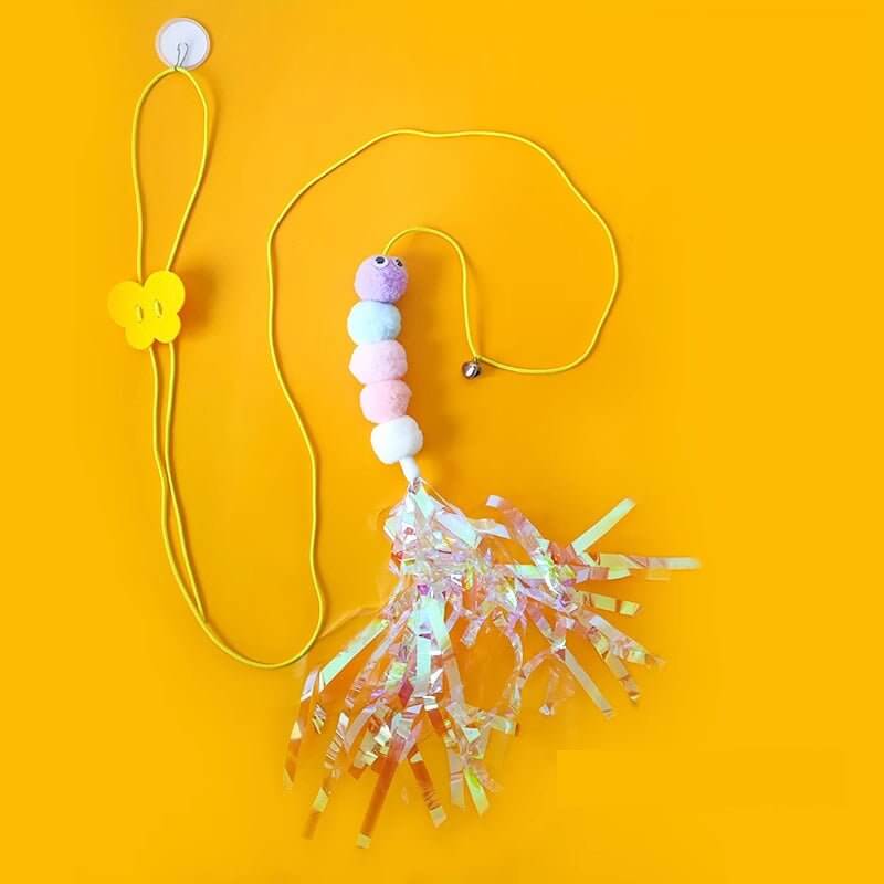 VetriCatch- Elastik Yapışkanlı Kedi Oyun Oltası