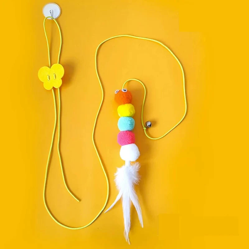 VetriCatch- Elastik Yapışkanlı Kedi Oyun Oltası