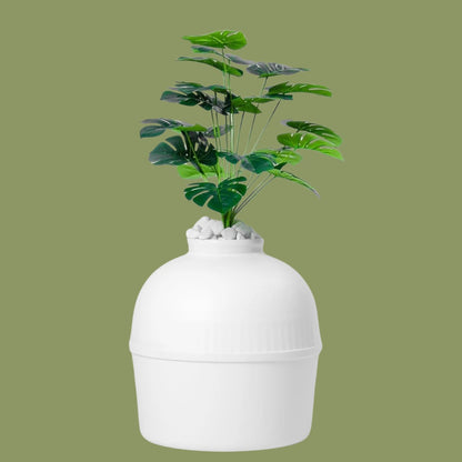 VetriHome Dekoratif Saksılı Kedi Tuvaleti & Kedi Evi