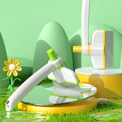 VetriComb360 - Döner Başlıklı Kedi Köpek Tarağı