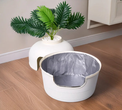 VetriHome Dekoratif Kedi Tuvaleti Torbası