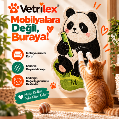 VetriScratch™ Duvara Yapışan Kedi Tırmalama Pedi