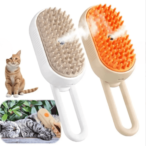 VetriBrush™️ Buharlı Kedi Fırçası - Vetrilex