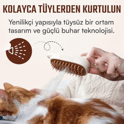 Vetriglow™️ – Sağlıklı Tüyler İçin Masaj Etkili Bakım Fırçası - Vetrilex