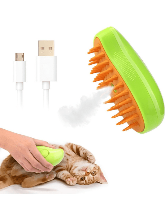 VetriLexe Brush™️ – Silikon Masajlı Tüy Toplama Tarağı - Vetrilex