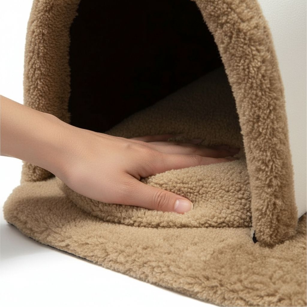 Oyunlu, Yumuşak ve Konforlu Lüks Kedi Tüneli Yatağı-VetriRest